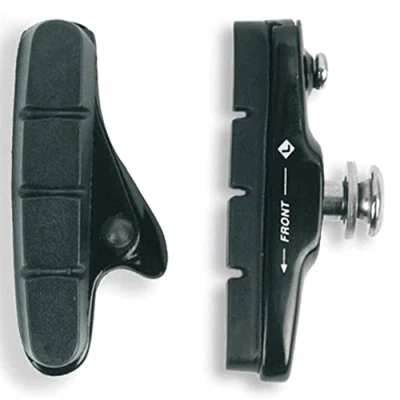 Image de Lot de 2 Supports Patins Frein compatibles Shimano Noir