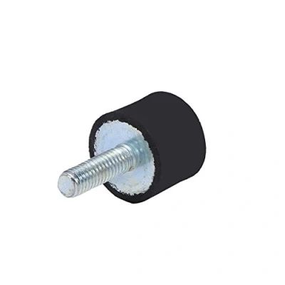 Image de Qiilu 4x M8 M6 upports de vibration,Supports en Caoutchouc Amortisseurs Anti Vibration Silentblock Bobbins(VD20*15 M6*18)