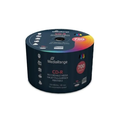 Image de MediaRange CD R 52x 700 Mo (80 min) Spindle
