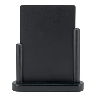 Image de Securit Tableau noir pour menu avec petite tablette finition laquée 15 x 21 cm (Noir) (Import Royaume Uni)