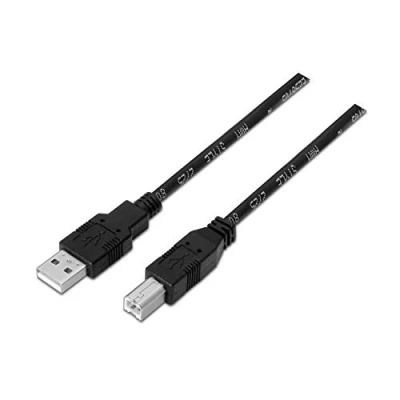 Image de AISENS A101 0007 câble USB 2.0 3 m A B Noir Neuf