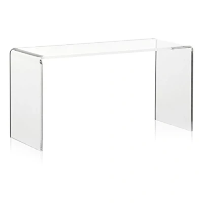 Image de VITAdisplays Support de marchandises comme pont décoratif, présentoir à chaussures en PLEXIGLAS original (20.0 x 7.0 10.0 cm) présentation, vente verre acrylique