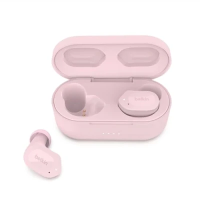 Image de Belkin SOUNDFORM Play Casque True Wireless Stereo (TWS) Ecouteurs Bluetooth Rose Neuf