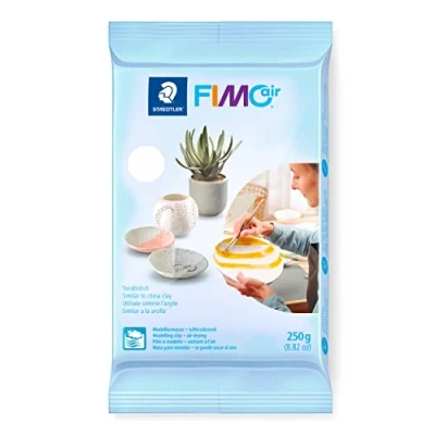 Image de STAEDTLER FIMOair 8103 0 Pâte à modeler séchant l&#039;air libre Blanc 250 g