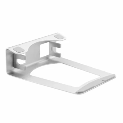 Image de StarTech.com Support Ordinateur Portable Rehausseur ou Ordi 2 en 1 Pour Ultrabooks/MacBook Pro/Air Ergonomique Inclinable Bureau Argenté, Aluminum (LTSTND2IN1)