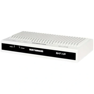 Image de Kathrein EXIP 418 Sat&gt;Serveur IP/convertisseur SAT2IP (4 entrées DVB S/S2 Tuner Satellite, Max. 8 participants, Gigabit LAN, K DLAN, Power Connexion Wi FI Via routeur, TV/Radio Livestream)