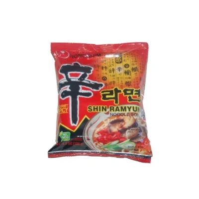 Image de Nouilles instantanées Shin Ramyun Saveur bœuf épicé Lot de 20 sachets 120g