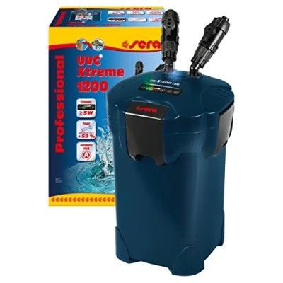 Image de SERA UVC Xtreme Filtre extérieur électronique de contrôle pour Aquarium avec Amalgam intégré 5 W (réduit Les Risques Maladies, parasites et algues