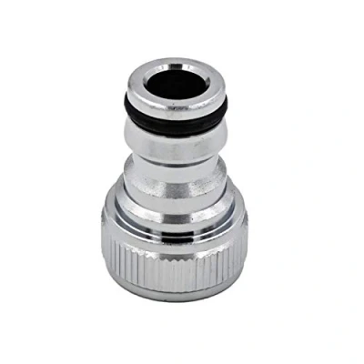 Image de SpiceFlow Raccord de robinet Chromé/laiton Filetage intérieur 1/2&quot; Compatible Gardena