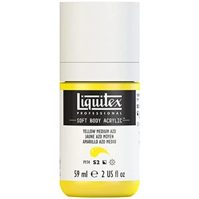 Image de Liquitex Professional Acrylique Soft Body 59ml Jaune Moyen