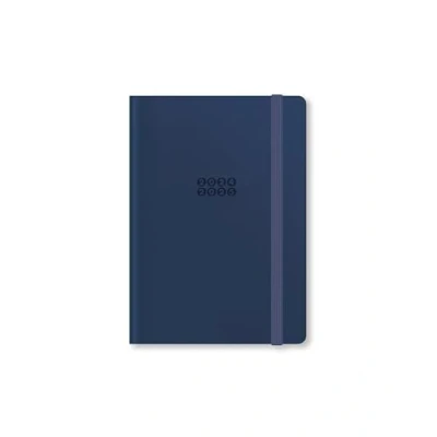 Image de Letts of London Edge Agenda scolaire semainier 2024/2025 avec notes (18 m) Bleu marine Format A6