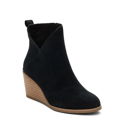 Image de TOMS Femme Sutton Bottine, Daim Noir, 37 EU
