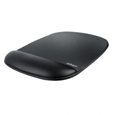 Image de StarTech.com MOUSE Pad with Hand rest, 6.7x7.1x0.8in (17x18x2cm), Ergonomic Wrist Support, Desk w/Non Slip PU Base, Cushioned Gel w/Palm Rest (B ERGO PAD)