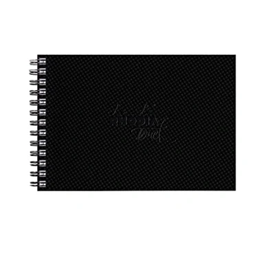 Image de RHODIA TOUCH 116144C Carnet aquarelle 100 % coton grain fin 300 g/m² A6 paysage 40 pages non microperforées Brochure rigide reliure intégrale Watercolor Book
