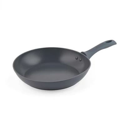 Image de Salter BW12259EU7 Poêle à frire antiadhésive, compatible induction, sans PFOA, aluminium forgé, grande poêle, peu ou pas d&#039;huile pour une cuisson saine, poignée douce, Marino Collection, 28 cm