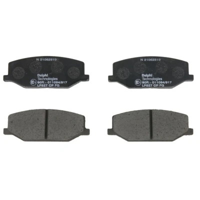 Image de DELPHI LP527 Jeu de plaquettes frein non préparé pour indicateur d&#039;usure sans tôle anti bruit accessoires SUZUKI: Jimny SUV, SJ 410 SUV