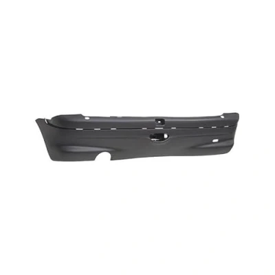 Image de Repiauto Pare choc arrière noir compatible avec Peugeot 206 1998 2003