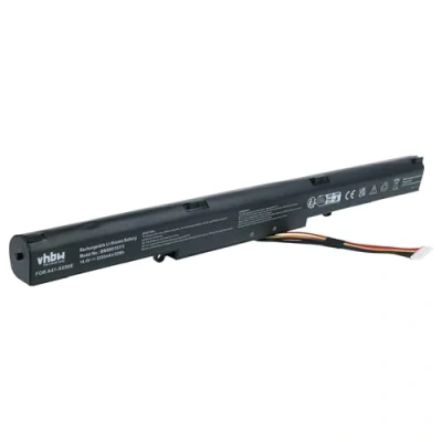 Image de vhbw Batterie compatible avec Asus K751L Series, F751NA, F751S, F751SA, K751LB, K751LJ, F751LB, F751LJ laptop (2200mAh, 14,4V,