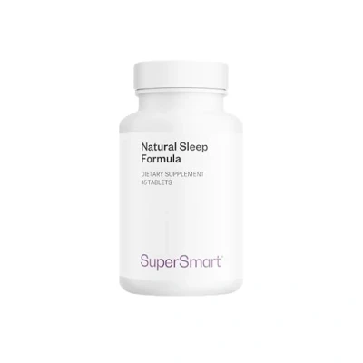 Image de Supersmart Natural Sleep Formula Extrait de Valériane Contribue à Réduire le Temps d’Endormissement et Améliorer la Qualité du Sommeil Sans OGM 45 Comprimés