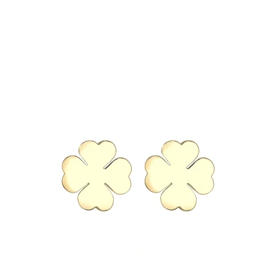 Image de Elli Boucles d&#039;oreilles Plaqué or Trèfle 0312290116