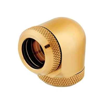 Image de Hydro X Series XF Hardline Embout 90 14mm OD Or (x 2)