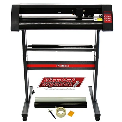 Image de PixMax Plotter de Découpe Vinyle, Logiciel Sign Cut Pro &amp; Paquet Weeding