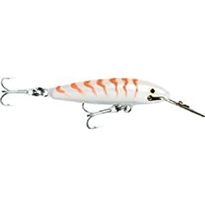 Image de Rapala Leurre de Pêche CountDown Magnum Matériel avec Corps en Abachi Mer Profondeur Nage 4.5 5.4m Taille 14cm / 36g Fabriqué Estonie Pearl Orange