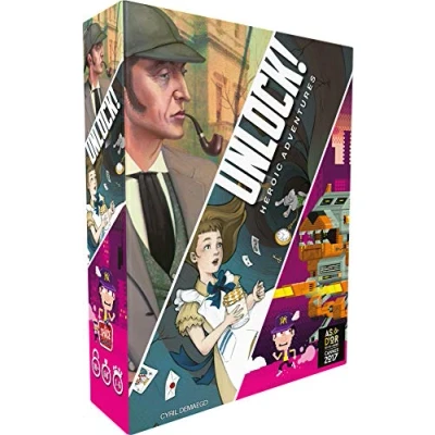 Image de Space Cowboys Unlock! : Heroic Adventures Unbox Now Jeu de société À partir 10 ans 1 à 6 joueurs 60 minutes