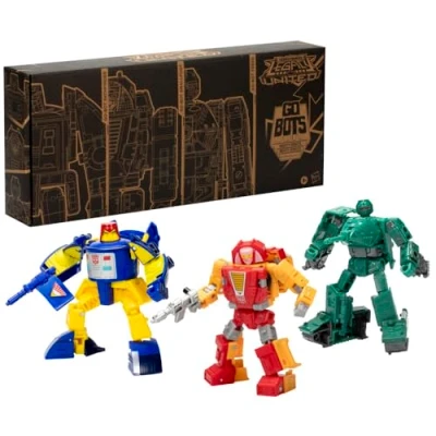 Image de Transformers Generations Selects Legacy United, Gardiens Go Bots Pack de 3 Figurines Classe Deluxe
