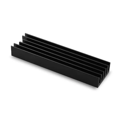 Image de AXAGON CLR M2L10 passiver M.2 SSD Kuhlkorper 2280 Tuyau en Aluminium Noir 10 mm