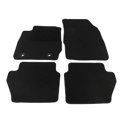 Image de REZAW PLAST 202505 Ensemble de tapis sol Caoutchouc avant et arrière noir ALFA ROMEO: MiTo