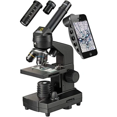 Image de National Geographic 9039001 Microscope avec Support pour Smartphone