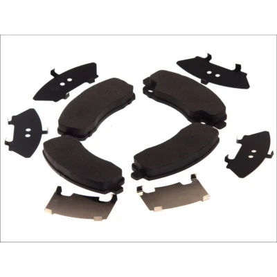 Image de DELPHI LP2204 Jeu de plaquettes frein non préparé pour indicateur d&#039;usure avec tôle anti bruit accessoires MITSUBISHI: Canter 7.Generation