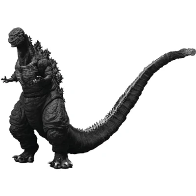 Image de Bandai Tamashii Nations Godzilla Figurine S.H. MonsterArts (2016) The Fourth Orthochromatic Version 18 cm