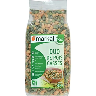 Image de Markal Duo Pois Cassé Verts Jaunes 500G Unité