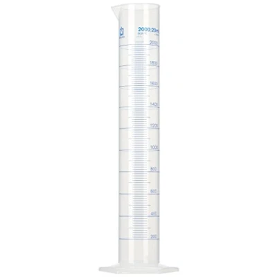 Image de neoLab E 1617 Cylindre de mesure haute forme hexagonal PP, 2000 mL