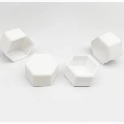 Image de 100 Pcs Écrou Capuchon Hexagone Plat Top Boulons Capuchons De Protection M5 M6 M8 M10 M12 M16 Meubles Vis Accessoires Kit M8x13 30pcs,Blanc