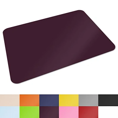 Image de bureau Marshal® Sous main de qualité supérieure pour et école facile à nettoyer Antidérapant 65 x 50 cm Violet