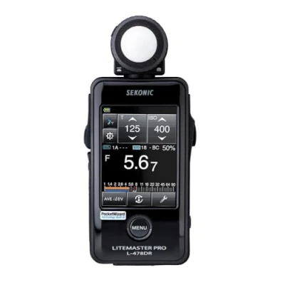 Image de Mètre de lumière SEKONIC L 478DR LITEMASTER PRO Noir 57 mm 140 130 g