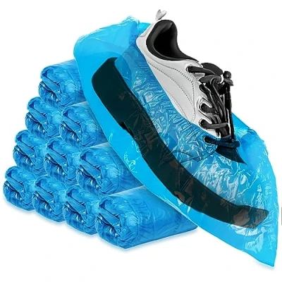 Image de com four® 100x protège Chaussures jetable 3g par étanche Taille Unique.