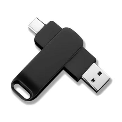 Image de Clé usbc cle usb128G go Clef USB c 128 GO,Clés adopte Un Corps Métallique Exquis et Durable Key Convient pour PC/Ordinateur Portable/Tablette,Téléphone Portable