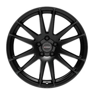 Image de ALUTEC 4Trou 16Pouce 100mm Jante alu Monstr noir mat MN65645A24 5