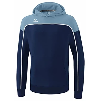 Image de Erima „Change by Sweat à Capuche, New Navy/Faded Denim/Blanc, 164 Mixte Enfant