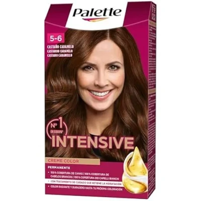 Image de Teinture permanente Palette Schwarzkopf Marron léger N 5,6