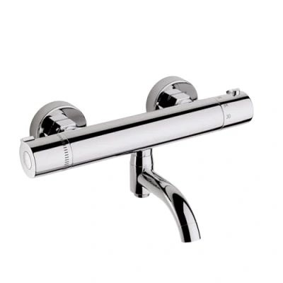 Image de MORADO Mitigeur de douche,Mitigeur Douche Thermostatique,Mitigeur Thermostatique Douche,Chromé Laiton