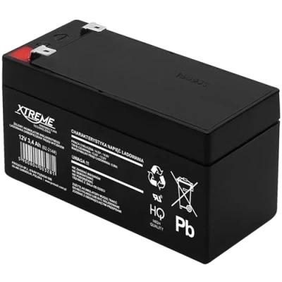 Image de Batterie gel rechargeable 12V 3.4Ah sans entretien XTREME Durée de vie 5 ans Dimensions compactes