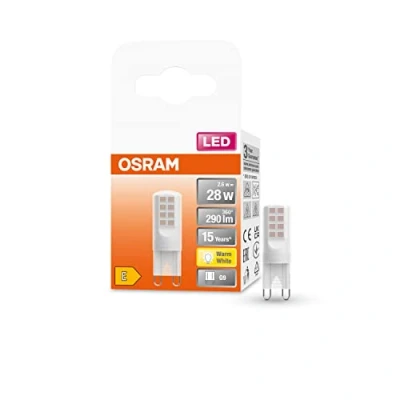 Image de OSRAM Lampe LED Star PIN, G9 base, optique mate ,Blanc chaud (2700K), 290 Lumen, Remplacement de la traditionnelle 28W Ampoules 1 Pack