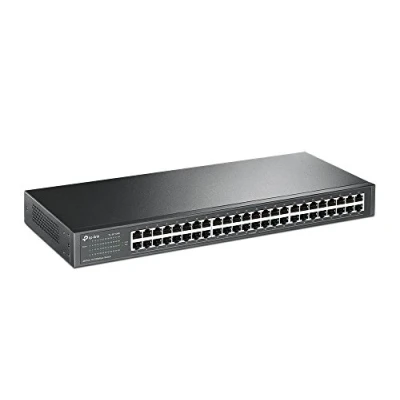 Image de TP Link TL SF1048 Non géré Fast Ethernet (10/100) 1U Noir Neuf