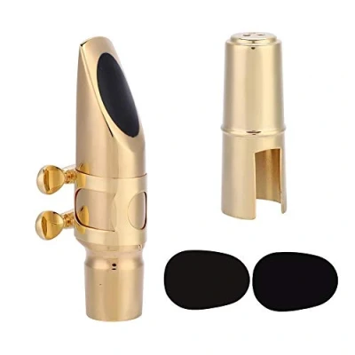 Image de Embouchure de saxophone, 6C Eb saxophone alto avec accessoires pour instruments musique
