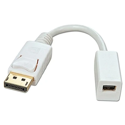Image de Câble adaptateur Lindy DP vers Mini DisplayPort Résolution 2560x1600 2160p 15cm